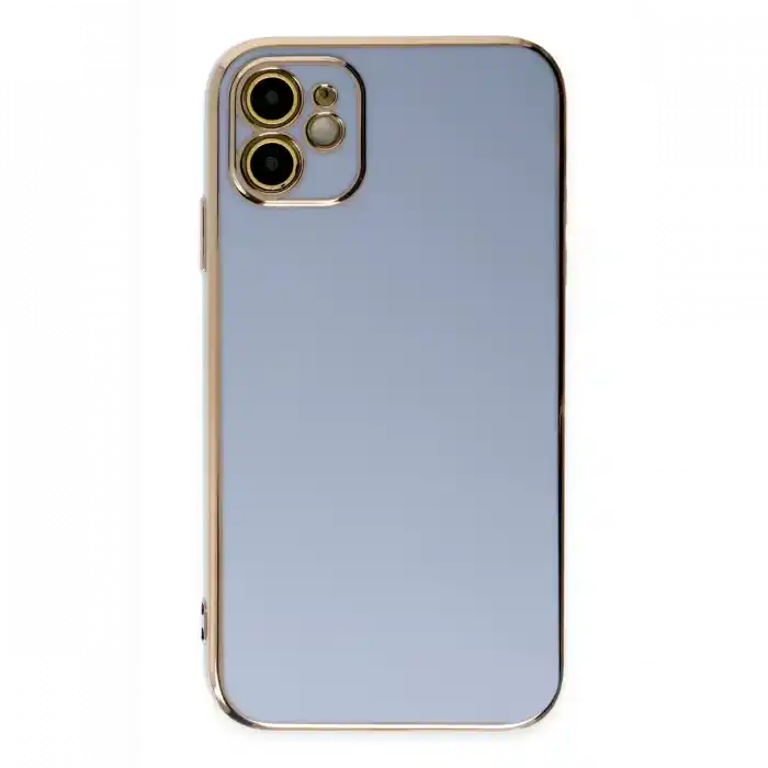 TCX  iPhone 12 Kılıf  Silikon - Mavi