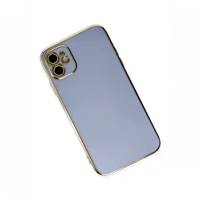 TCX  iPhone 12 Kılıf  Silikon - Mavi