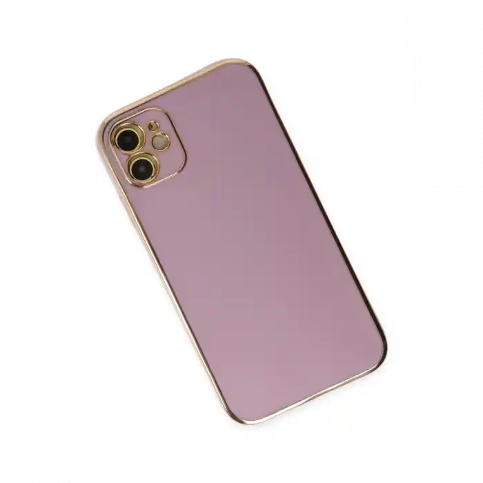 TCX  iPhone 12 Kılıf  Silikon - Mor