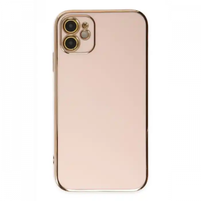 TCX  iPhone 12 Kılıf  Silikon - Pembe