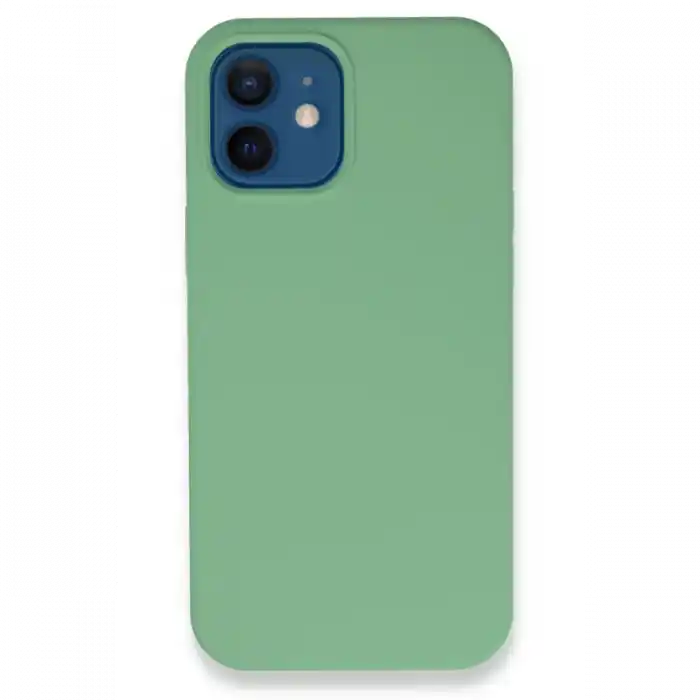 TCX  iPhone 12 Kılıf  Silikon - Yeşil