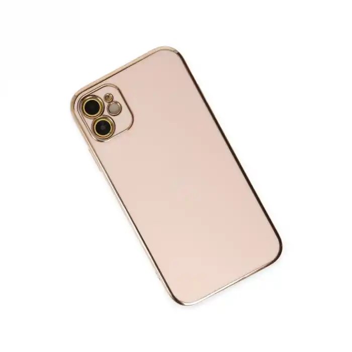 TCX İphone 12 Kılıf Volet Silikon - Pembe