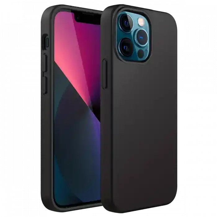TCX  iPhone 12 Pro Kılıf First Silikon - Siyah