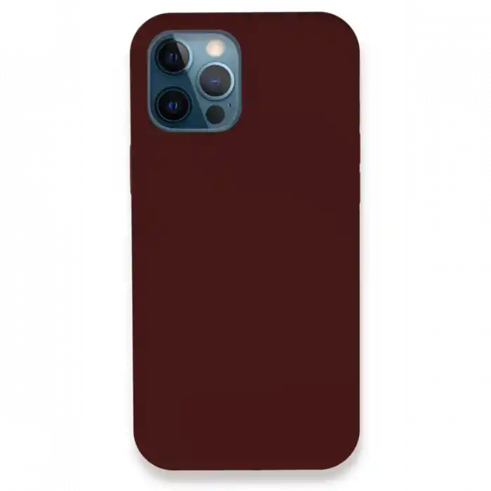 TCX  iPhone 12 Pro Kılıf  Silikon - Bordo