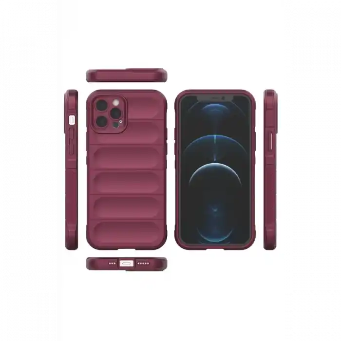 TCX  iPhone 12 Pro Kılıf  Silikon - Bordo