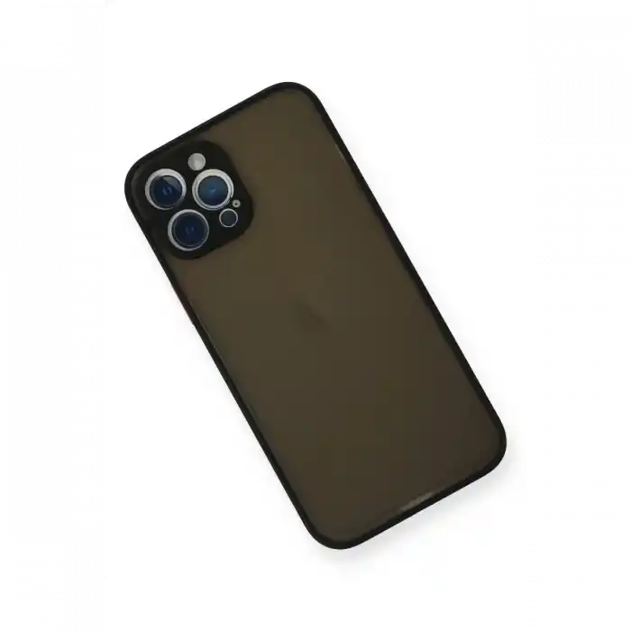 TCX  iPhone 12 Pro Kılıf  Silikon Kapak - Siyah