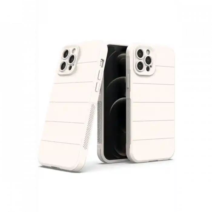TCX  iPhone 12 Pro Kılıf  Silikon - Krem