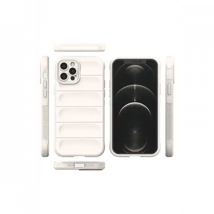 TCX  iPhone 12 Pro Kılıf  Silikon - Krem