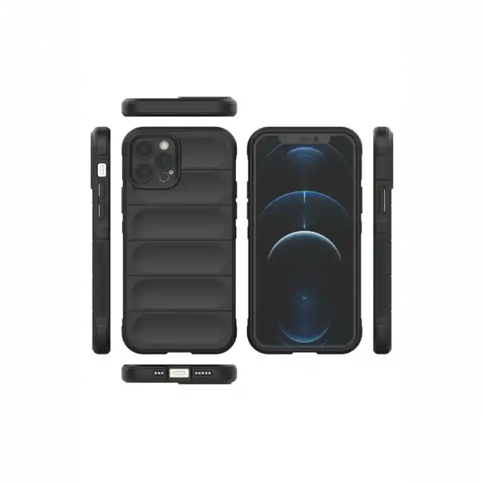 TCX  iPhone 12 Pro Kılıf  Silikon - Siyah