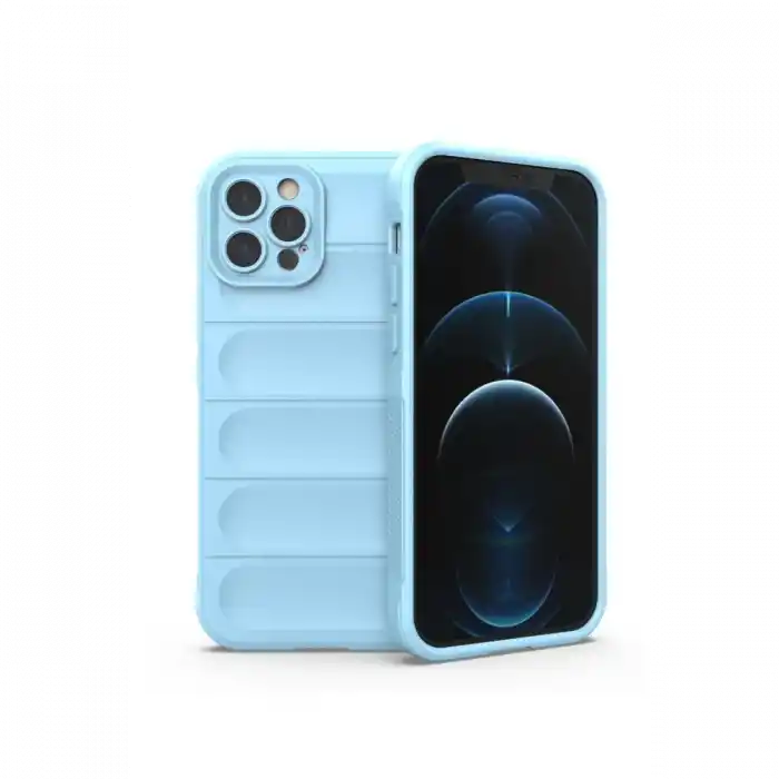 TCX  iPhone 12 Pro Kılıf  Silikon - Sky Blue