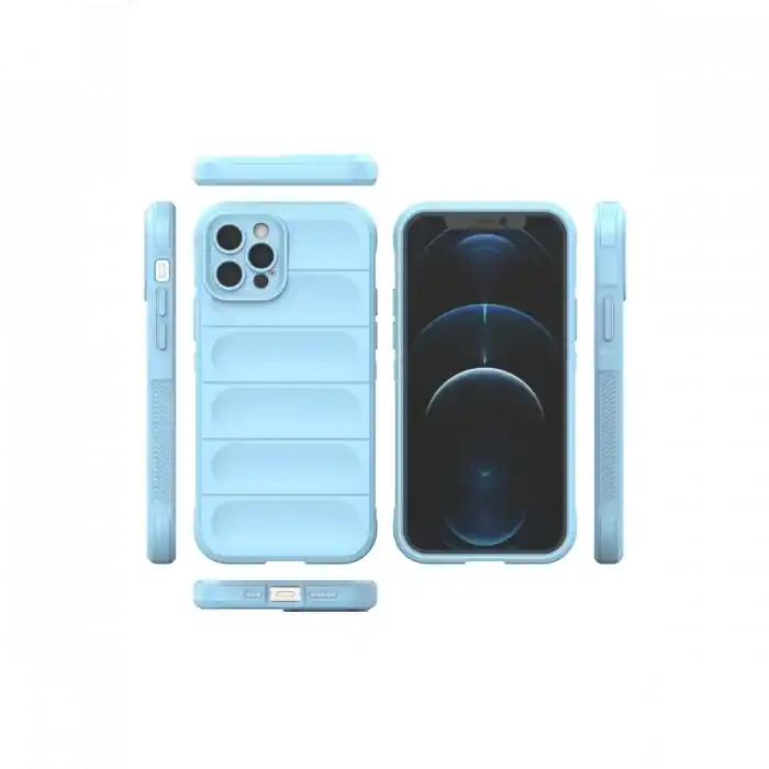 TCX  iPhone 12 Pro Kılıf  Silikon - Sky Blue