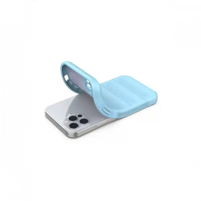 TCX  iPhone 12 Pro Kılıf  Silikon - Sky Blue