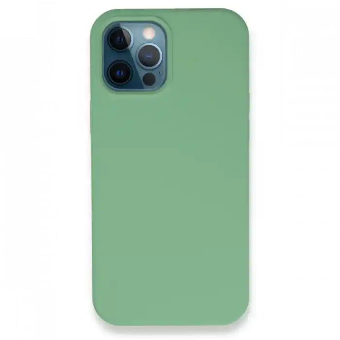 TCX  iPhone 12 Pro Kılıf  Silikon - Yeşil