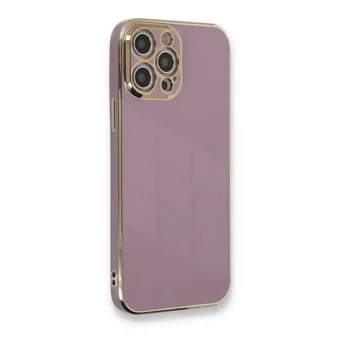 TCX İphone 12 Pro Kılıf Volet Silikon - Mor