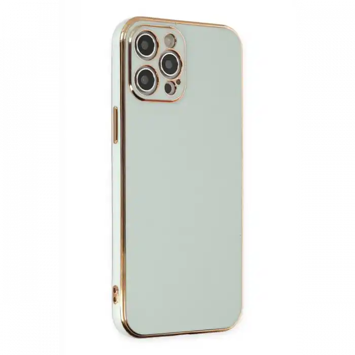TCX  iPhone 12 Pro Max Kılıf  Silikon - Açık Yeşil