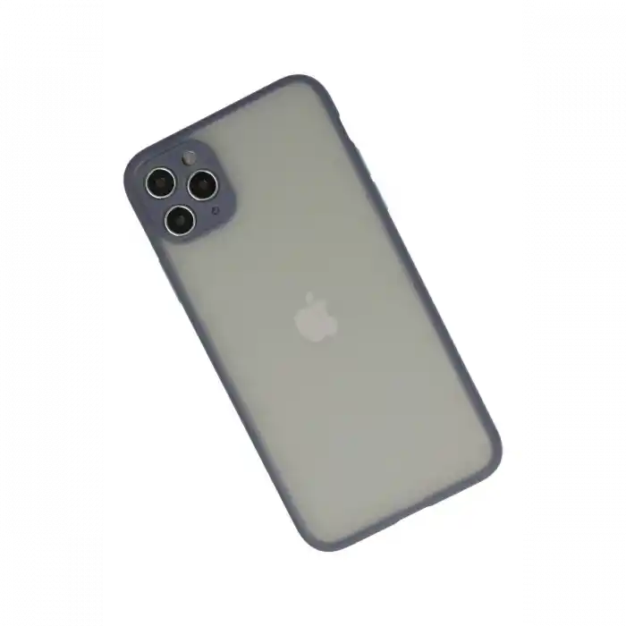TCX  iPhone 12 Pro Max Kılıf  Silikon Kapak - Gri