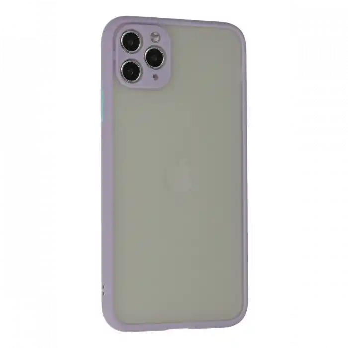 TCX  iPhone 12 Pro Max Kılıf  Silikon Kapak - Mor