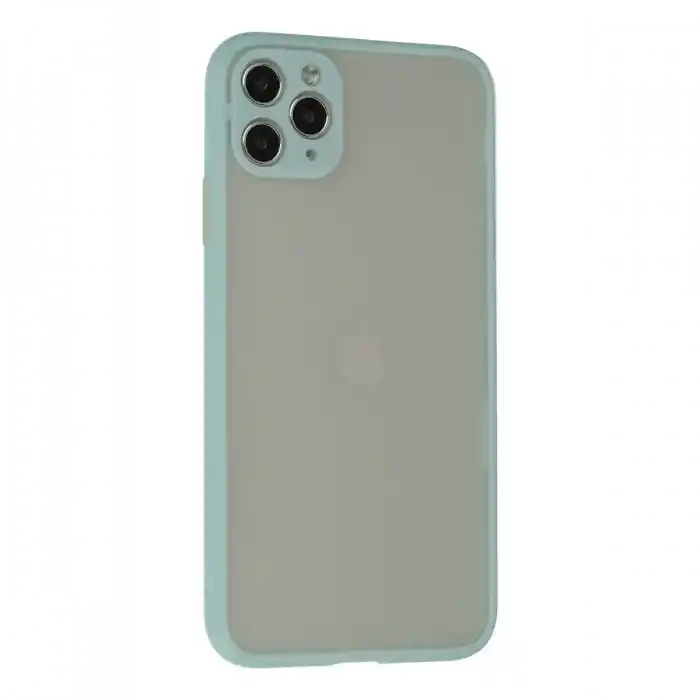 TCX  iPhone 12 Pro Max Kılıf  Silikon Kapak - Turkuaz
