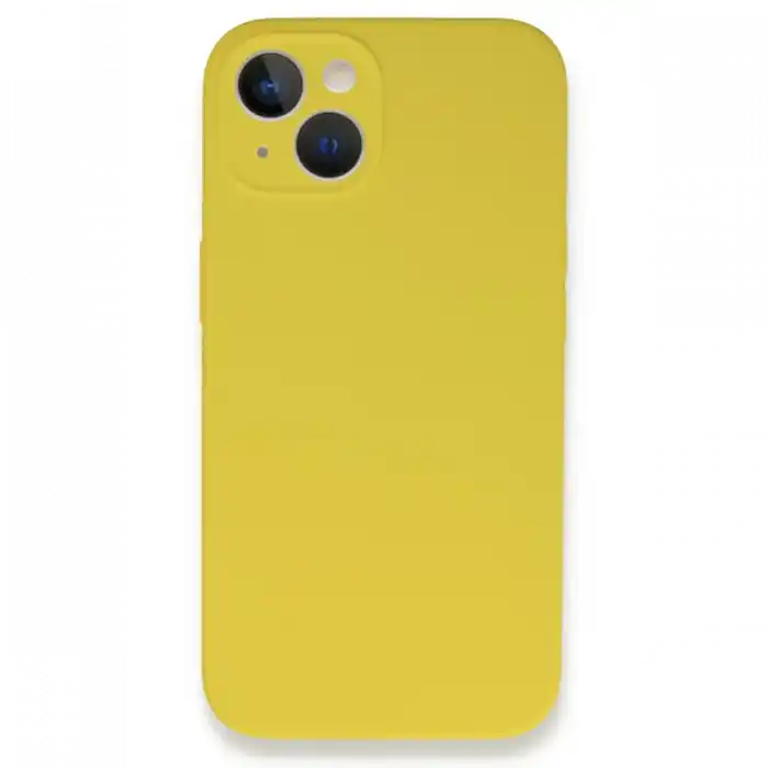 TCX  iPhone 13 Mini Kılıf  Silikon - Sarı