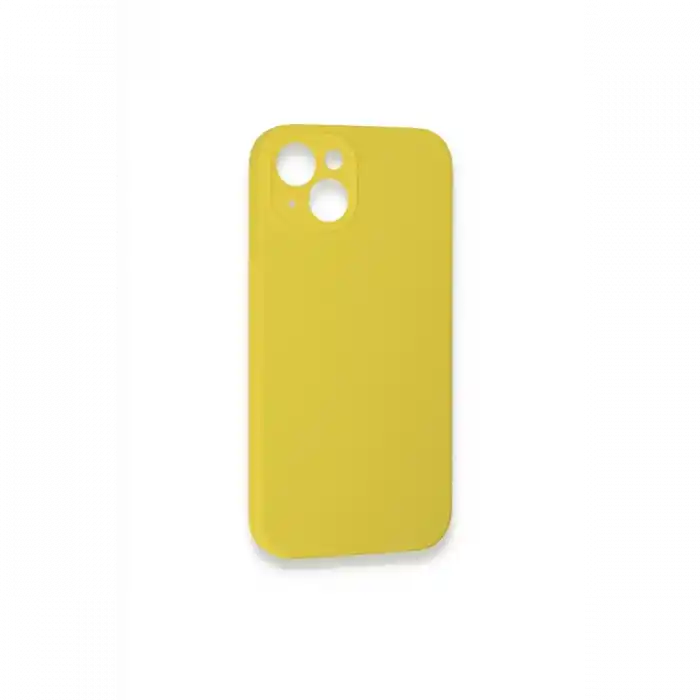 TCX  iPhone 13 Mini Kılıf  Silikon - Sarı