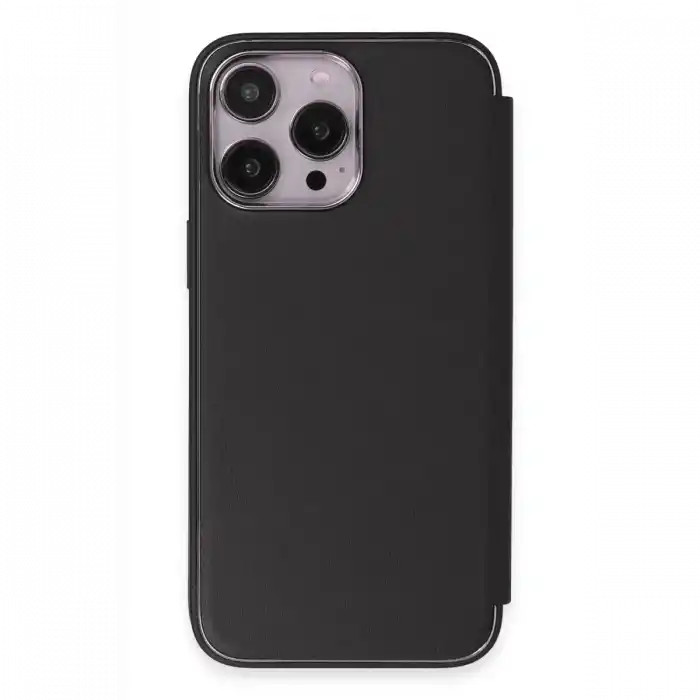 TCX  iPhone 13 Pro Kılıf Dolpin Kapaklı - Siyah
