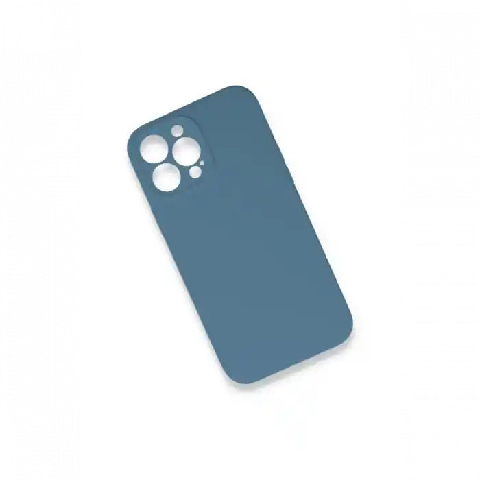 TCX  iPhone 13 Pro Kılıf  Silikon - Açık Mavi