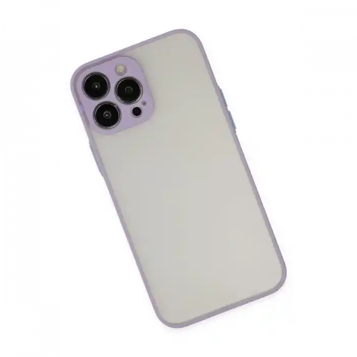 TCX  iPhone 13 Pro Kılıf  Silikon Kapak - Mor