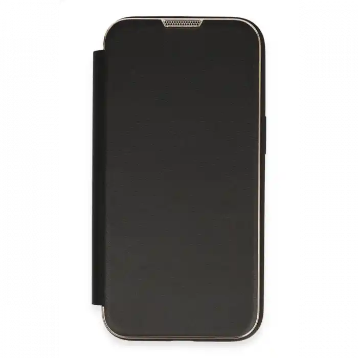 TCX  iPhone 13 Pro Max Kılıf Dolpin Kapaklı - Siyah