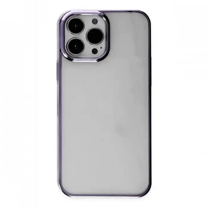 TCX  iPhone 13 Pro Max Kılıf Element Silikon - Mor