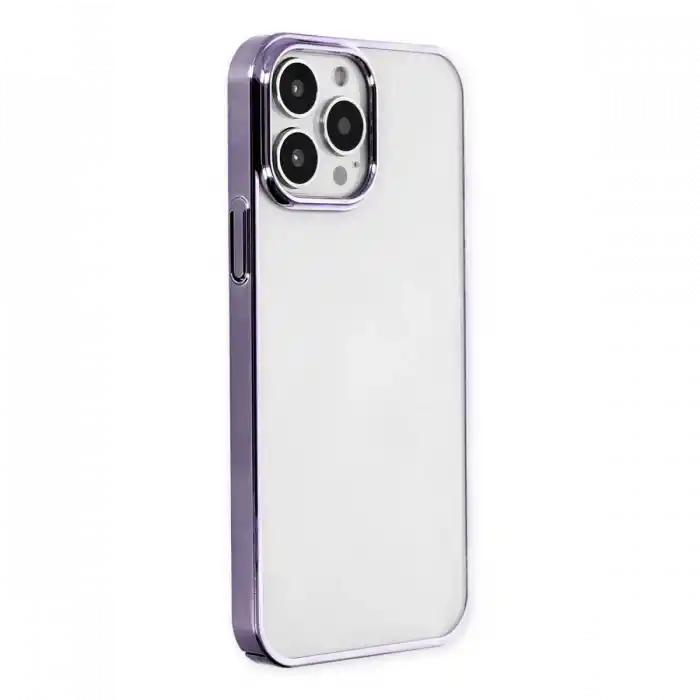 TCX  iPhone 13 Pro Max Kılıf Element Silikon - Mor