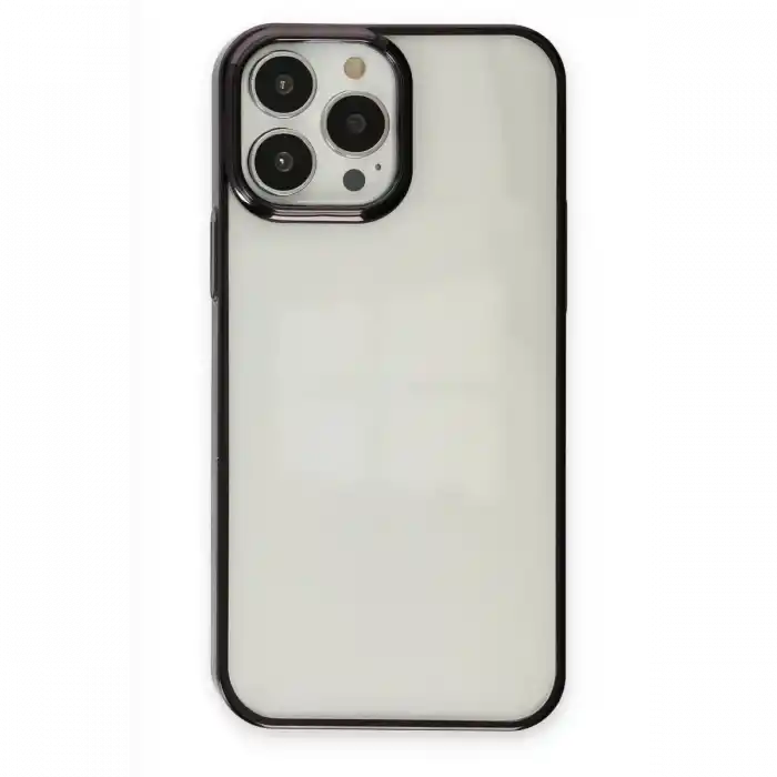TCX  iPhone 13 Pro Max Kılıf Element Silikon - Siyah