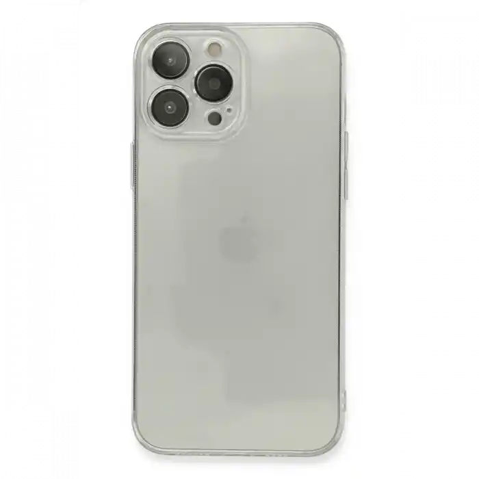 TCX  iPhone 13 Pro Max Kılıf Fly Lens Silikon - Şeffaf