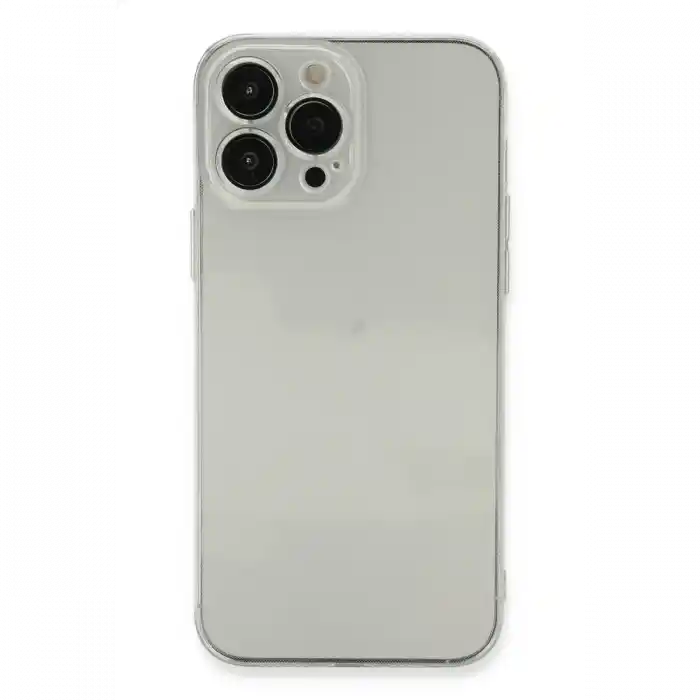 TCX  iPhone 13 Pro Max Kılıf Fly Lens Silikon - Şeffaf