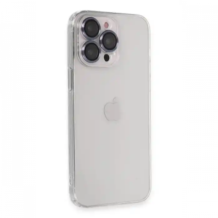TCX  iPhone 13 Pro Max Kılıf Luko Lens Silikon - Sierra Blue