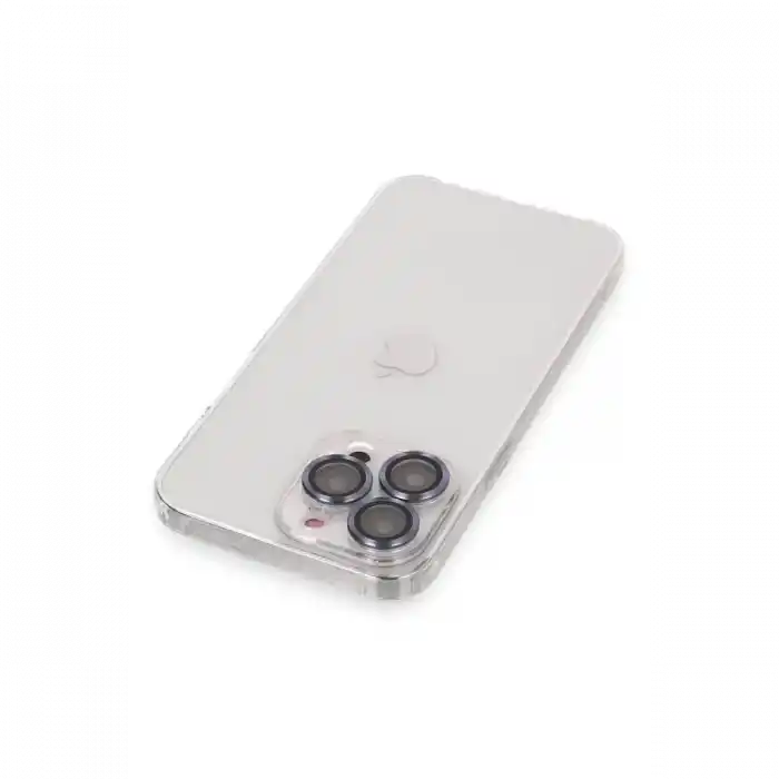 TCX  iPhone 13 Pro Max Kılıf Luko Lens Silikon - Sierra Blue