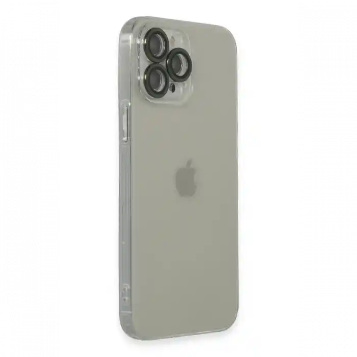 TCX  iPhone 13 Pro Max Kılıf Luko Lens Silikon - Yeşil