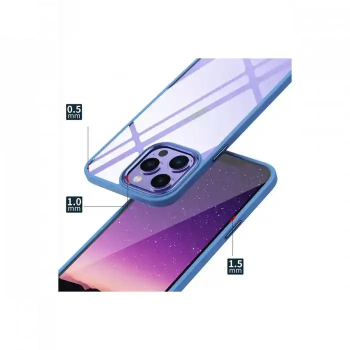 TCX  iPhone 13 Pro Max Kılıf Power Silikon - Mor