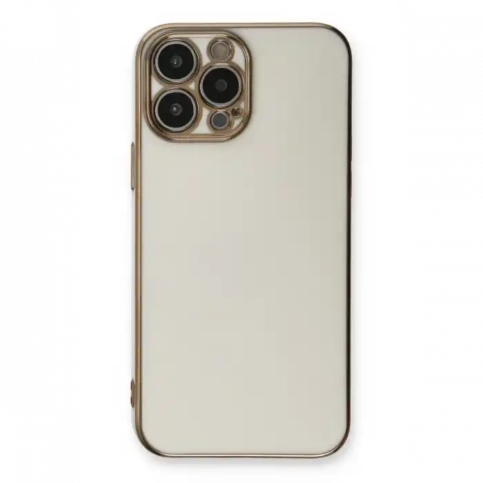TCX  iPhone 13 Pro Max Kılıf  Silikon - Beyaz