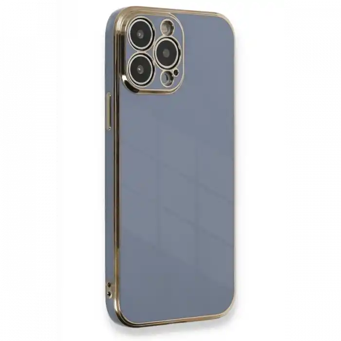 TCX  iPhone 13 Pro Max Kılıf  Silikon - Mavi