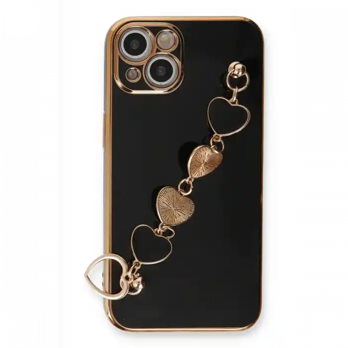 TCX  iPhone 14 Kılıf Esila Silikon - Siyah