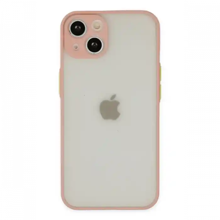 TCX  iPhone 14 Kılıf  Silikon Kapak - Pembe