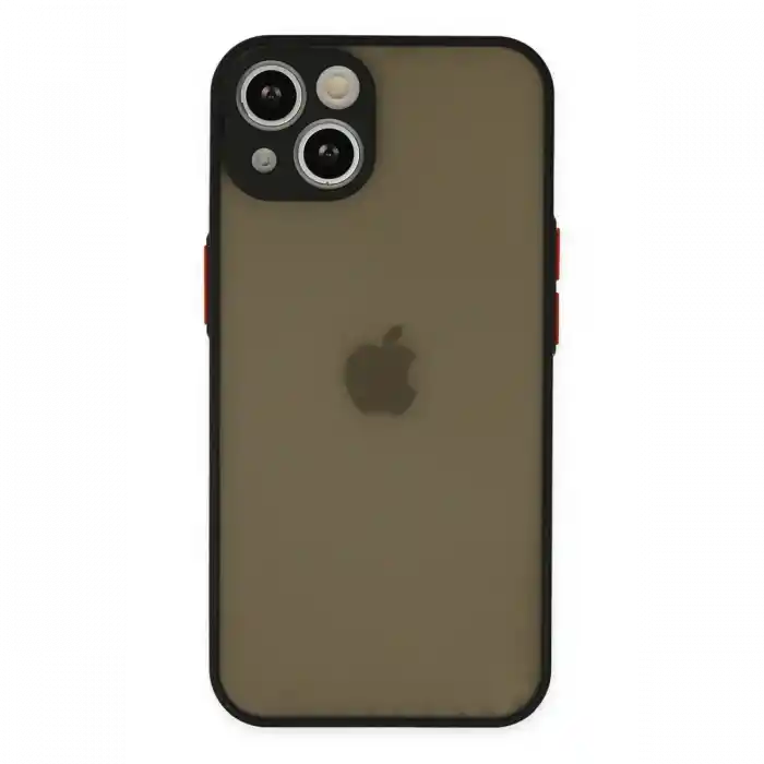 TCX  iPhone 14 Kılıf  Silikon Kapak - Siyah