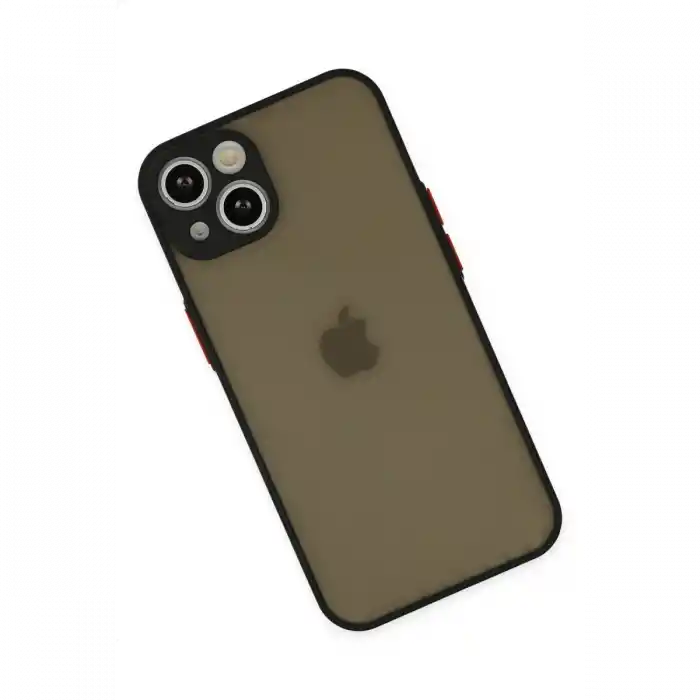 TCX  iPhone 14 Kılıf  Silikon Kapak - Siyah