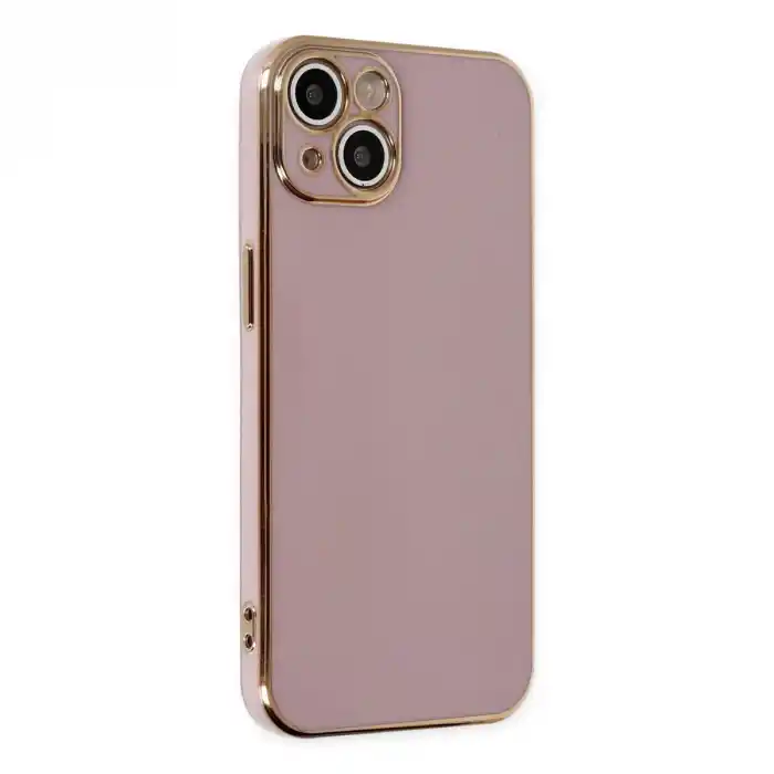 TCX İphone 14 Kılıf Volet Silikon - Mor
