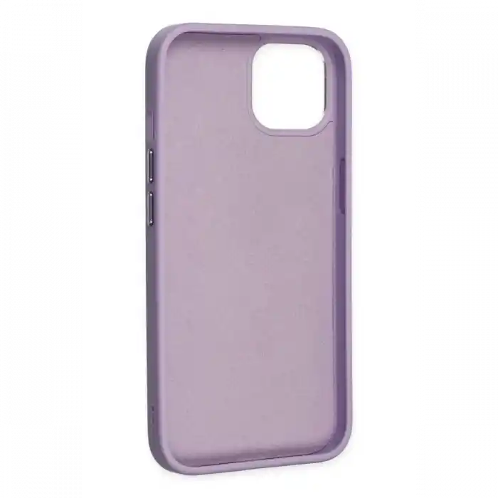 TCX  iPhone 14 Plus Kılıf Asya Deri Silikon - Lila