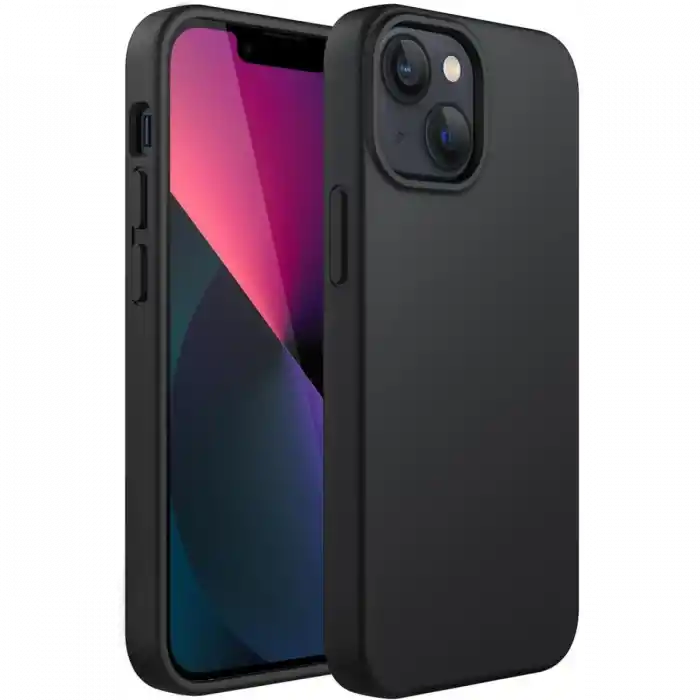 TCX  iPhone 14 Plus Kılıf First Silikon - Siyah