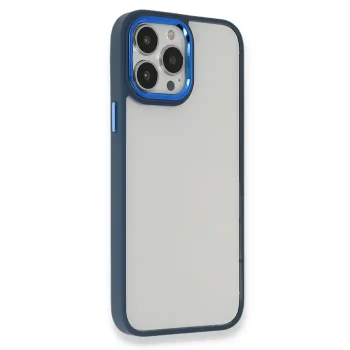 TCX  iPhone 14 Pro Kılıf Dora Kapak - Mavi