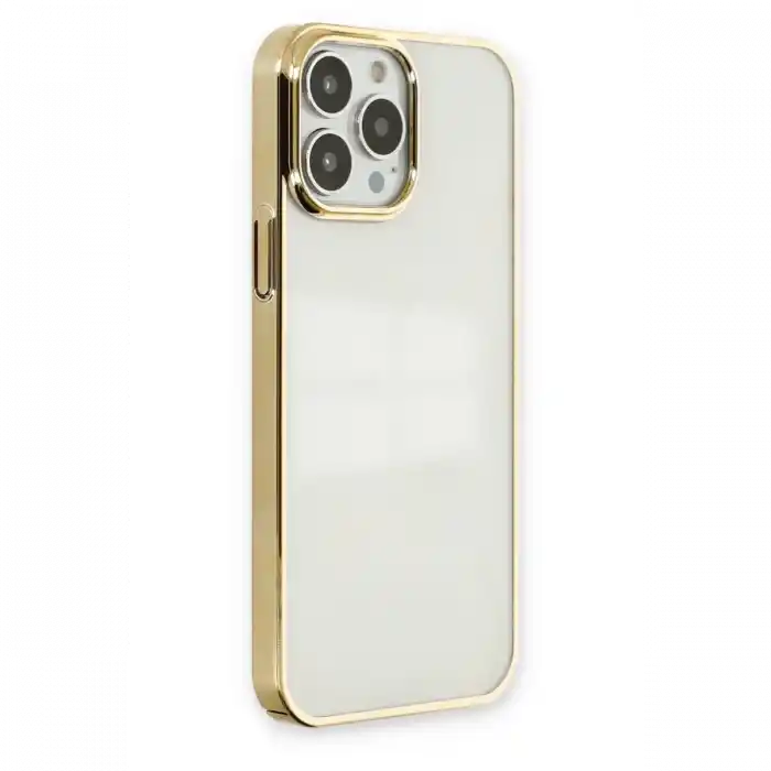 TCX  iPhone 14 Pro Kılıf Element Silikon - Gold