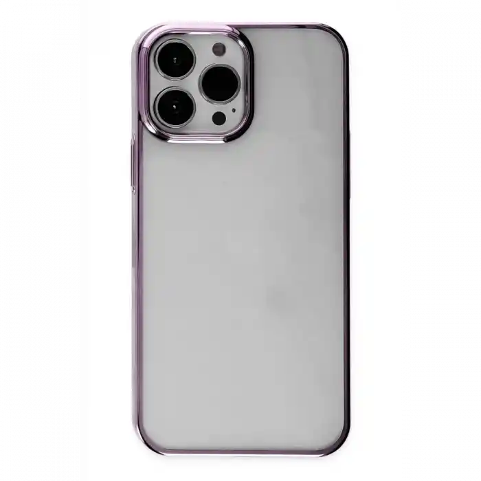 TCX  iPhone 14 Pro Kılıf Element Silikon - Lila