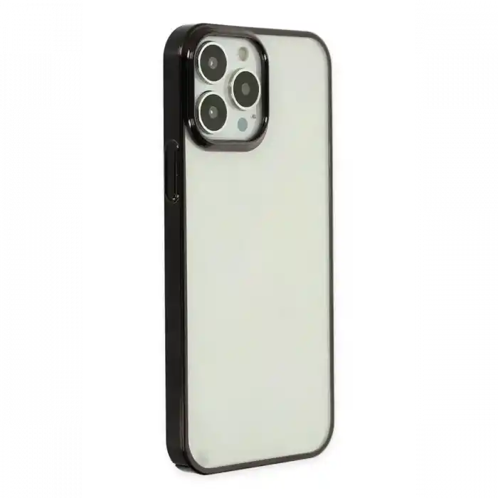 TCX  iPhone 14 Pro Kılıf Element Silikon - Siyah